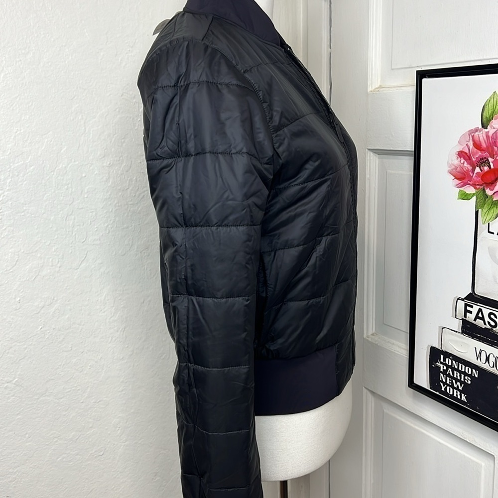Lululemon Black Non-Stop Reversible Bomber Jacket Size 2 - Picture 5 of 13